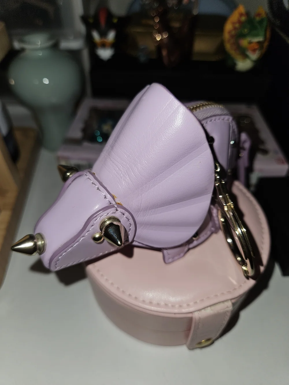 Kate Spade Triceratops Lilac Coin Purse Unused